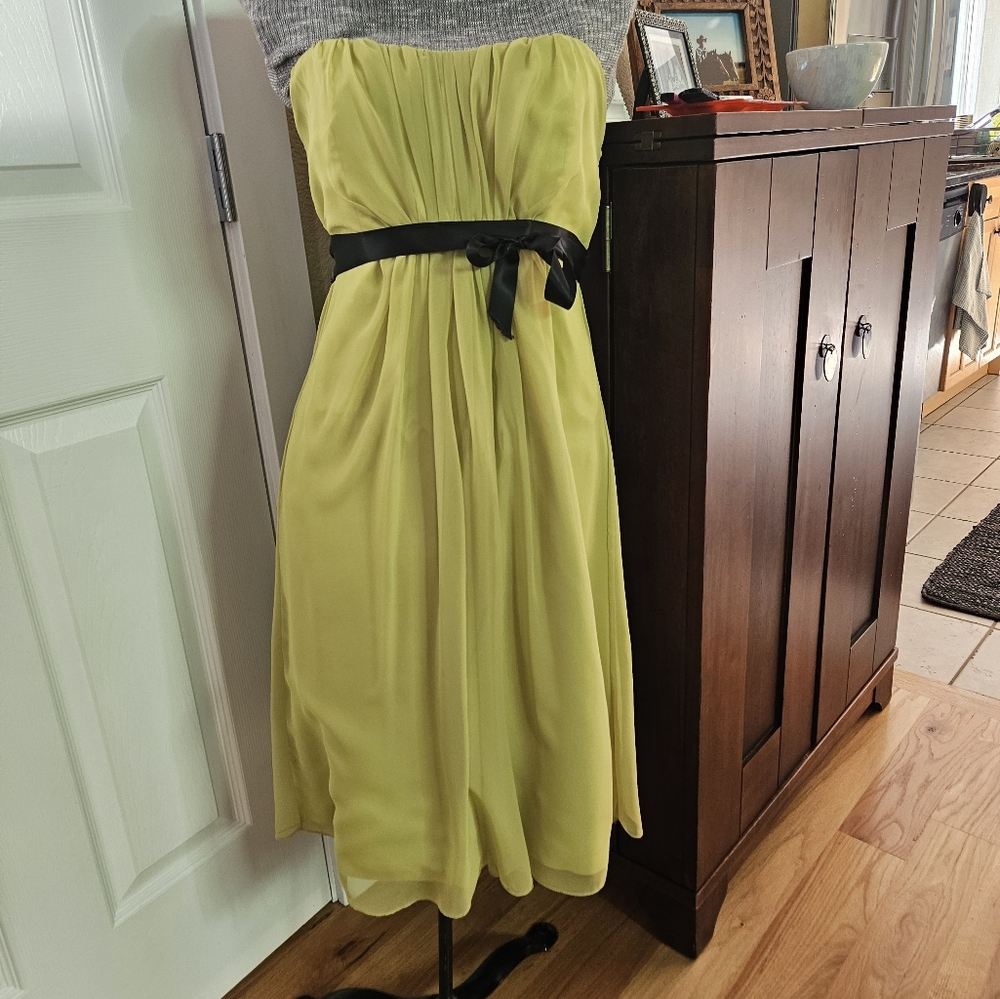 Vintage strapless dress